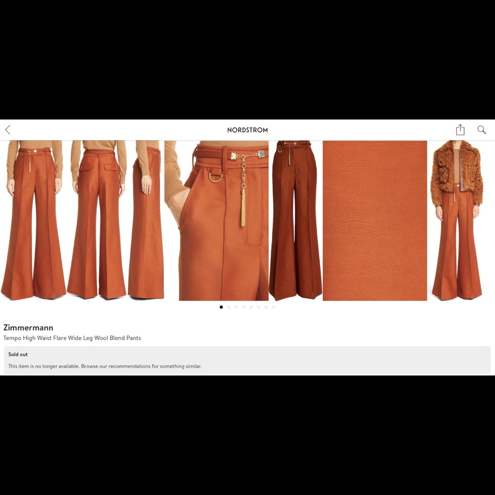 Zimmerman Tempo Wide Leg Pant